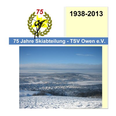 Jubilaeumsbroschure 75Jahre TSV Owen Skiabteilung