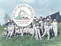 Bildergalerie Grasski WM 1985 &raquo; Deutsche Grasski Nationalmannschaft 1985
