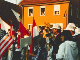 Bildergalerie Grasski WM 1985 &raquo; Festzug zur Teckhalle