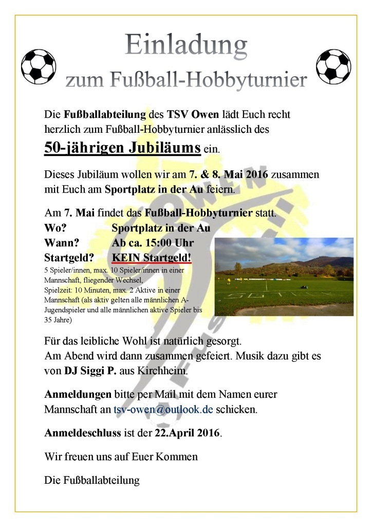 Einladung